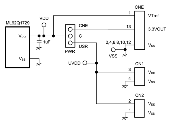 Location Circuit - ROHM Semiconductor RB-D62Q1729GA64 Reference Board